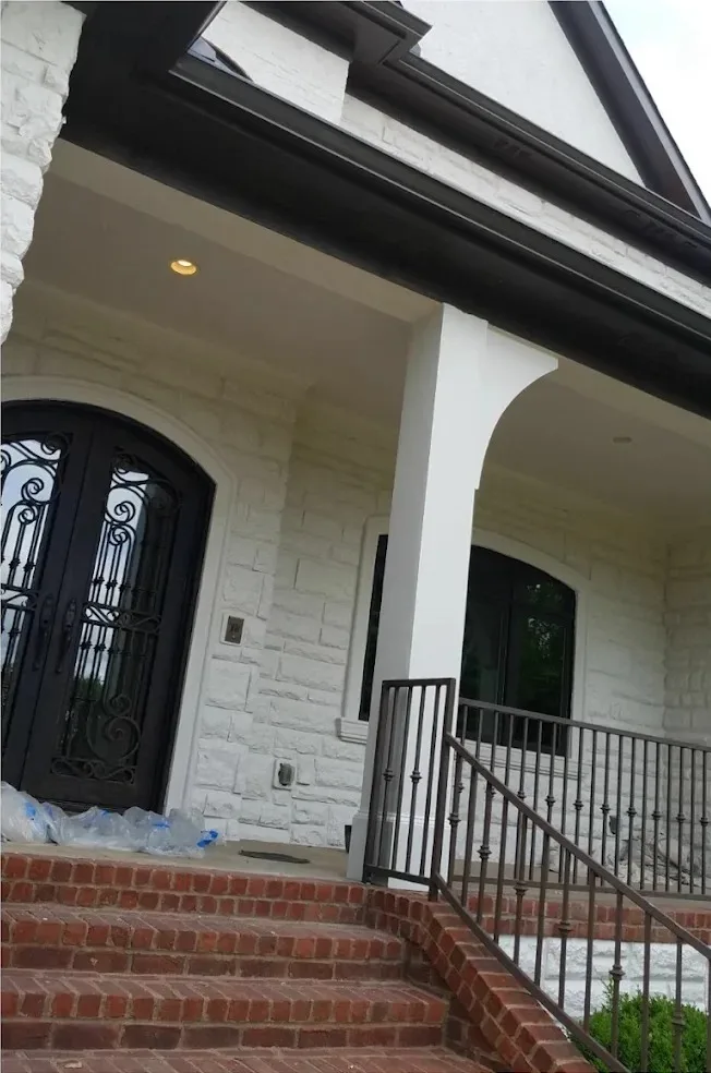 Front entry after painting in Nashville TN